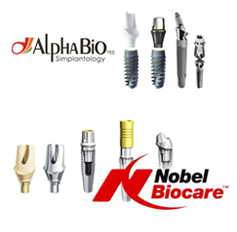 Alpha Bio, Nobel Biocare, Biomet 3i